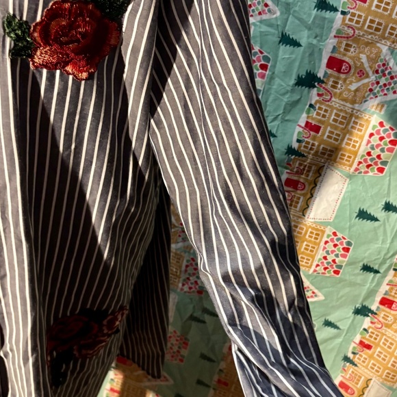 StyleHouse Striped Shirt Dress - Picture 4 of 10